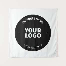 Ihr Logo, Bild oder Design und Ihr bearbeiteter Te Wandteppich