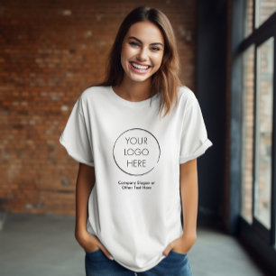 Ihr Logo Business Branding Werbevermarktung T-Shirt