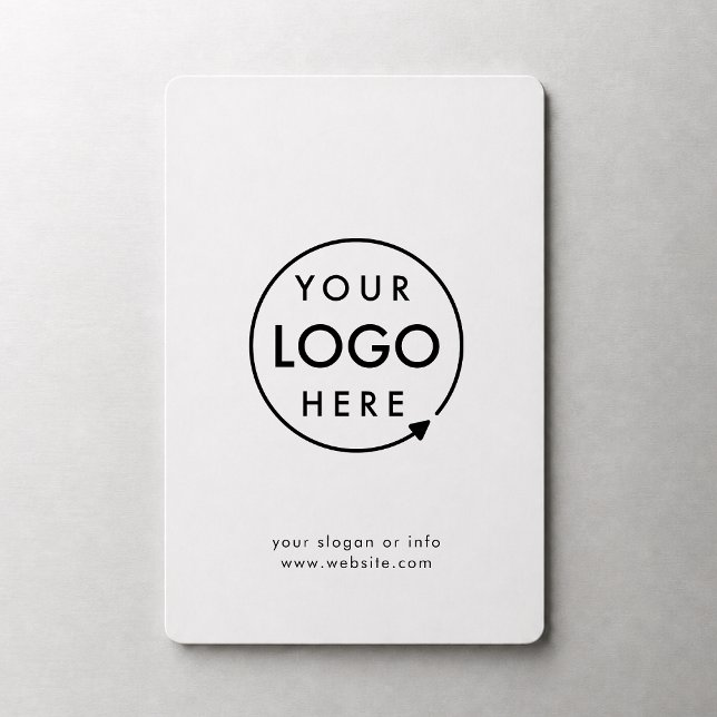 Ihr Logo | Business Corporate Modernes Minimalisti Magnet (Von Creator hochgeladen)