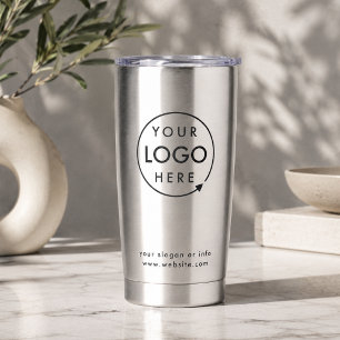 Ihr Logo Business Corporate Modernes Minimalisti Thermobecher