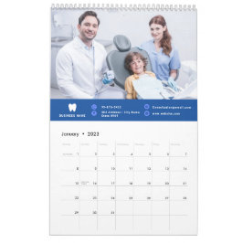 Ihr Logo | Business Dentist Modernes Minimalistisc Kalender