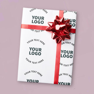 Ihr Logo, Design, Foto, Kunstwerk oder anderes Bil Geschenkpapier