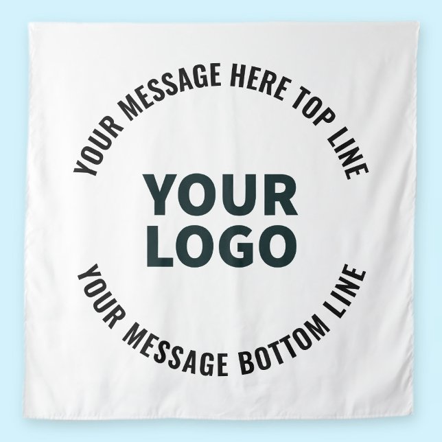 Ihr Logo-Design oder Bild | Fett editierbarer Text Wandteppich (Von Creator hochgeladen)