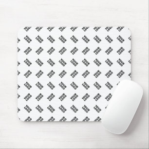 Ihr Logo Einfaches alternierendes Wiederholungsm Mousepad