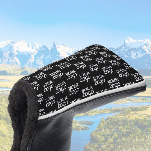 Ihr Logo   Einfaches Muster für wiederholte Logos Golf Headcover