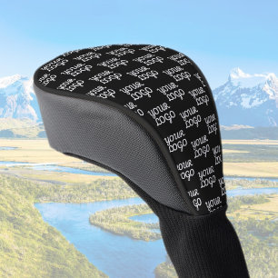 Ihr Logo Einfaches Muster für wiederholte Logos Golf Headcover