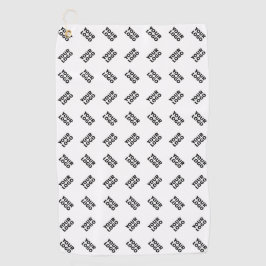 Ihr Logo | Einfaches Wechseln mehrerer Muster Golfhandtuch