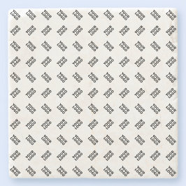 Ihr Logo | Einfaches Wechseln mehrerer Muster Steinuntersetzer