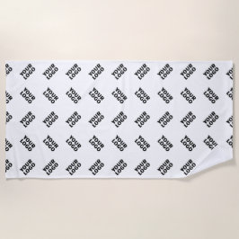 Ihr Logo | Einfaches Wechseln mehrerer Muster Strandtuch