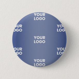 Ihr Logo Einfaches Wiederholungslogo Navyblauer Fa Button