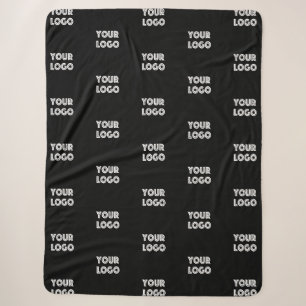 Ihr Logo Einfaches Wiederholungslogo Schwarz Sherpadecke