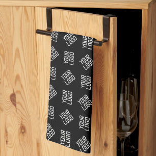 Ihr Logo   Einzigartiges anderes Logo oder Design Geschirrtuch