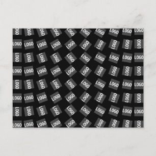 Ihr Logo   Einzigartiges Logo, Design oder Bildmus Postkarte