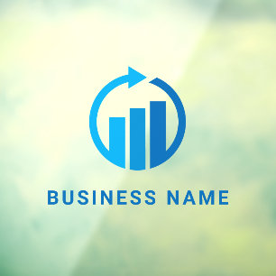 Ihr Logo Fenster "Benutzerdefiniertes Konto" Bus Fensteraufkleber