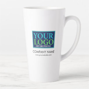 Ihr Logo, Firmenname und Website-Promo Milchtasse
