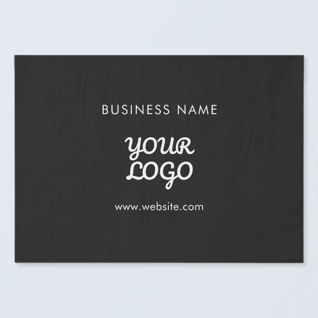 Ihr Logo Firmenname & Website oder Slogan Seidenpapier (Von Creator hochgeladen)
