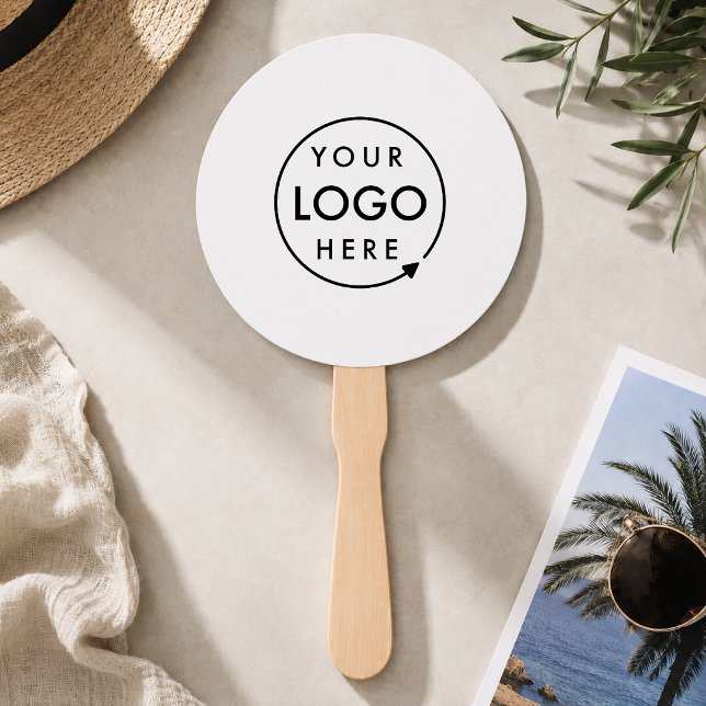 Ihr Logo | Förderung moderner Unternehmen Fächer (Company branded professional hand fans for small business promotion & events)
