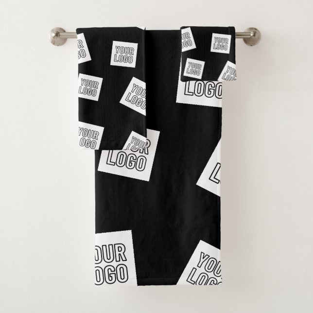 Ihr Logo, Foto oder anderes Bild | Random-Platzier Badhandtuch Set (Insitu)