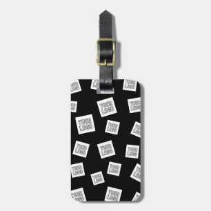 Ihr Logo, Foto oder anderes Bild Random-Platzier Gepäckanhänger