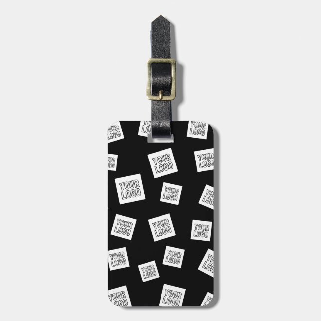 Ihr Logo, Foto oder anderes Bild | Random-Platzier Gepäckanhänger (Vorderseite vertikal)