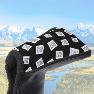 Ihr Logo, Foto oder anderes Bild Random-Platzier Golf Headcover