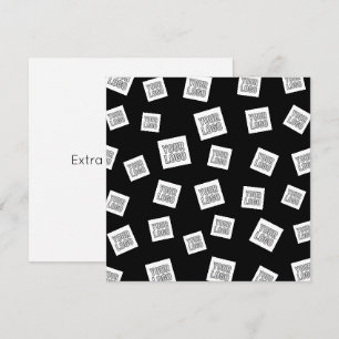 Ihr Logo, Foto oder anderes Bild   Random-Platzier Mitteilungskarte