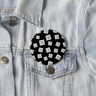 Ihr Logo, Foto oder anderes Bild Zufällige Platz Button