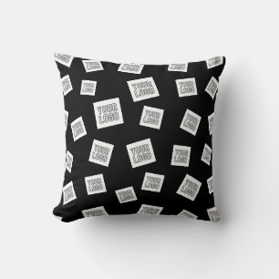 Ihr Logo, Foto oder anderes Bild Zufällige Platz Kissen