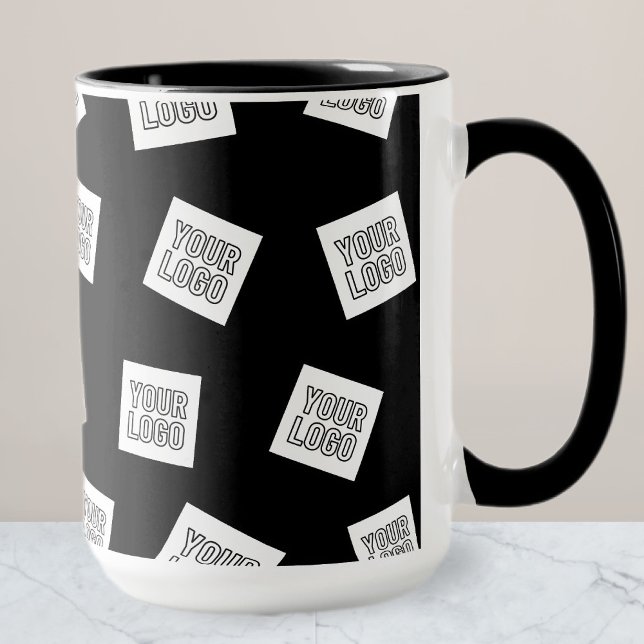 Ihr Logo, Foto oder anderes Bild | Zufällige Platz Tasse (Von Creator hochgeladen)