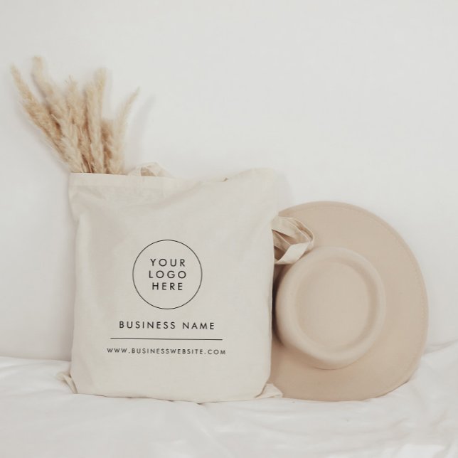 Ihr Logo für moderne Minimalistische Unternehmen h Tragetasche (Von Creator hochgeladen)