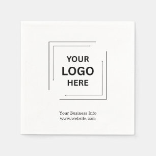 Ihr Logo Geschäftlich Korporativ Modern Minimali Serviette