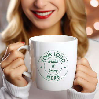Ihr Logo hier Benutzerdefinierte Werbeartikel mit Kaffeetasse