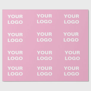 Ihr Logo Hier Benutzerdefinierter Name Text Stylis Geschenkpapier