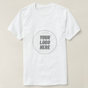 Ihr Logo hier Benutzerdefiniertes T-Shirt für Männ