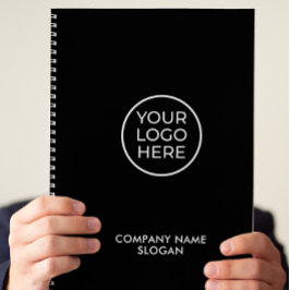 Ihr Logo hier Black Company Notebook Notizbuch