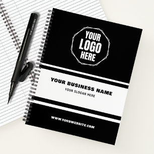 Ihr Logo hier Branding für Unternehmen und Gesch Notizbuch