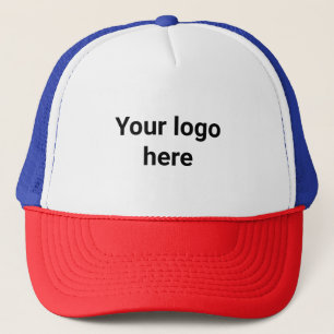 Ihr Logo hier einfach minimalistisch klassisch Truckerkappe