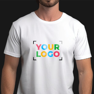Ihr Logo hier Einfache geschäftliche Werbeartikel T-Shirt