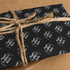 Ihr Logo hier Einfaches, modernes Muster-Umschlagp Geschenkpapier Set