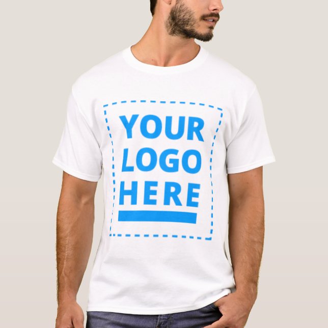 Ihr Logo hier Erstellen Sie ein einzigartiges Prod T-Shirt (Vorderseite)