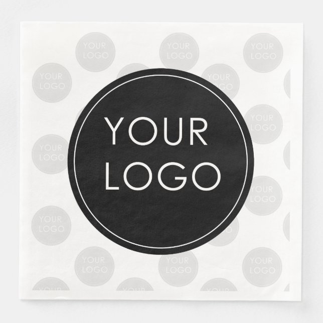 Ihr Logo hier für Unternehmen Serviette (Vorderseite)