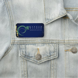 Ihr Logo hier, grün Namensschild