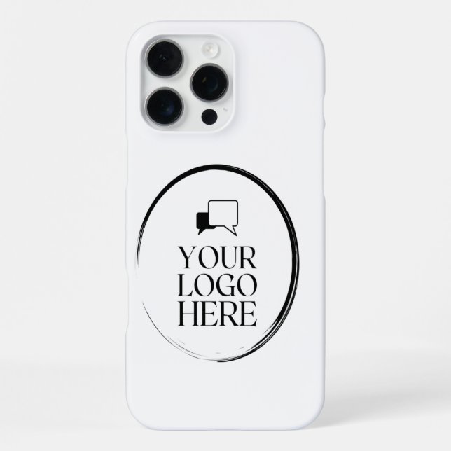 Ihr Logo hier iPhone Hülle (Rückseite)
