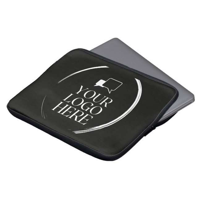 Ihr Logo hier Modern Laptopschutzhülle (Vorne Oben)