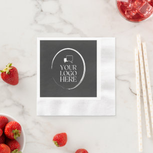 Ihr Logo hier Modern Serviette