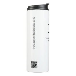 Ihr Logo hier QR-Code Geschäftspromotion Thermosbecher