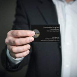 IHR LOGO HIER UNTERNEHMEN BRANDED Business CUSTOM Visitenkarte