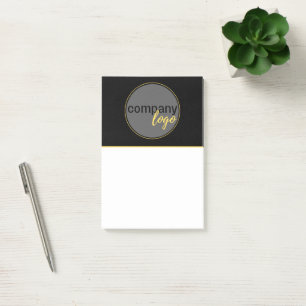 IHR LOGO HIER UNTERNEHMEN BRANDED Business WERBEAK Post-it Klebezettel
