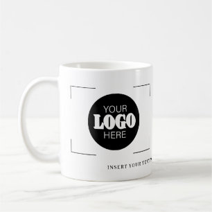 Ihr Logo hier Werbetext individuell Kaffeetasse
