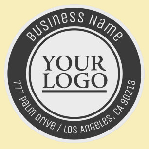 Ihr Logo, Ihr Firmenname, Ihre Adresse oder ein be Aufkleber